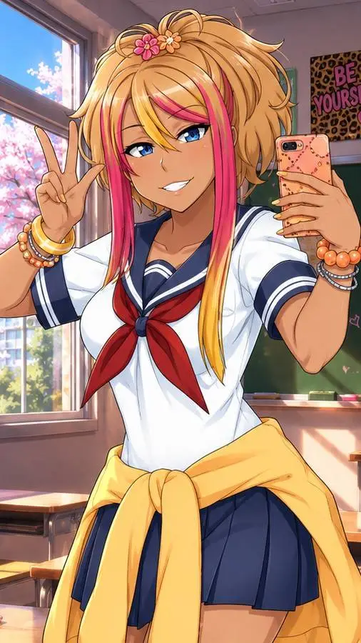 ai character: Hana background