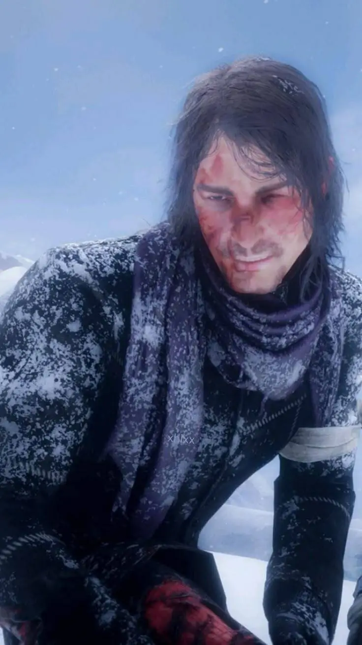 ai character: John's Attack RDR2 background
