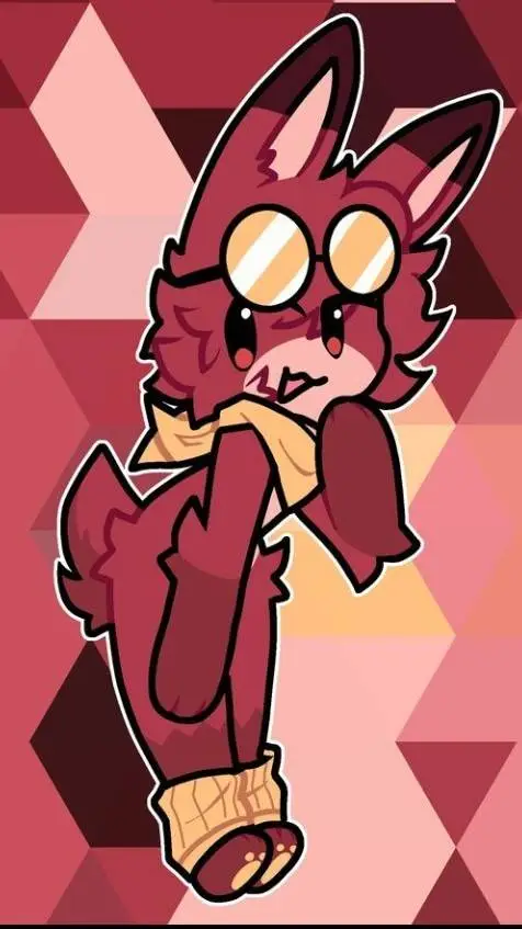 ai character: Ruko the furry  background