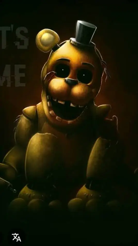 ai character: Golden Freddy background