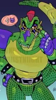 ai character: Glamrock Monty background