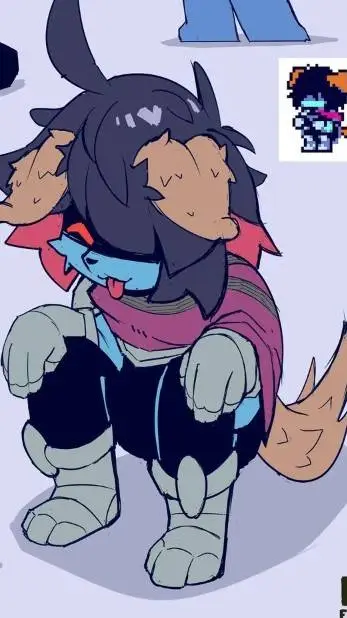 ai character: Kris Dog background