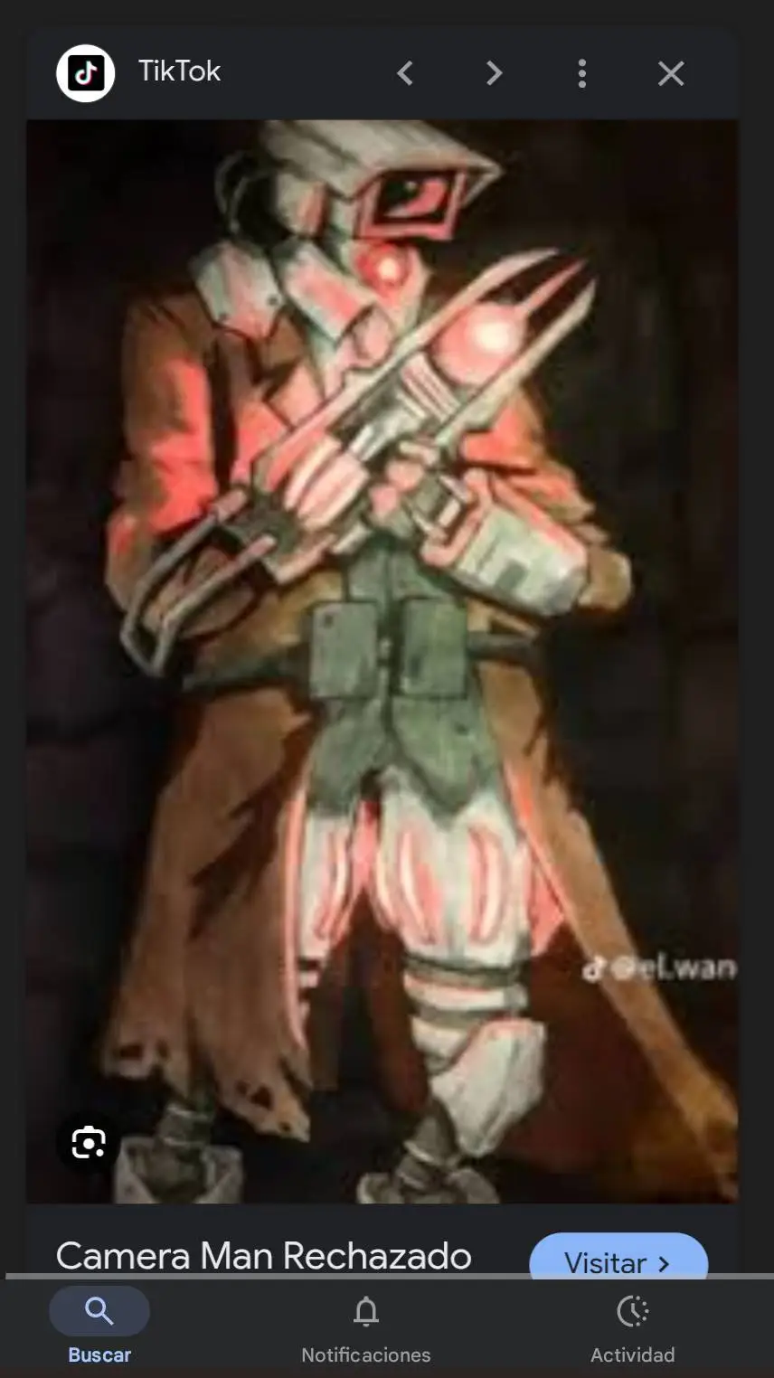 ai character: camara man brown background