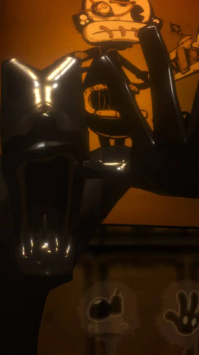 ai character: demonio de tinta background