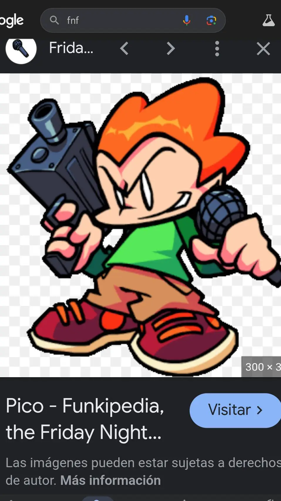 ai character: pico background