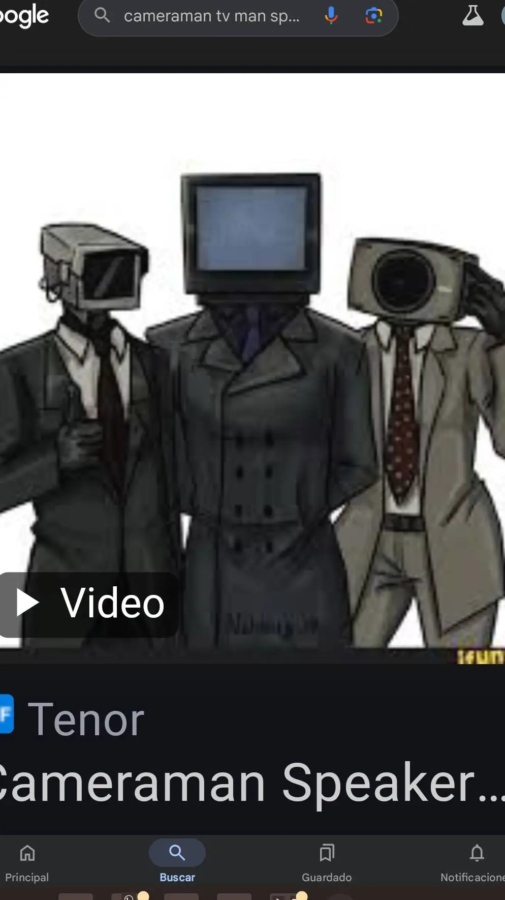 ai character: TV,cámara,spiker background