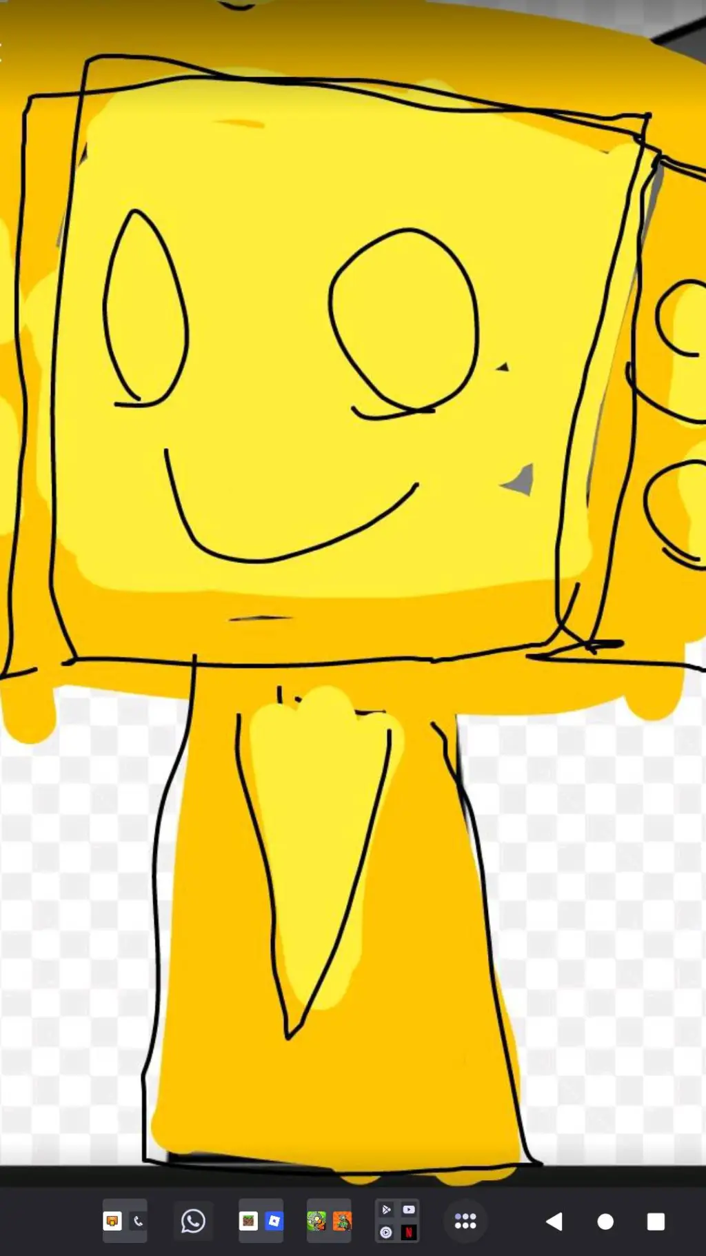 ai character: plugger tv background