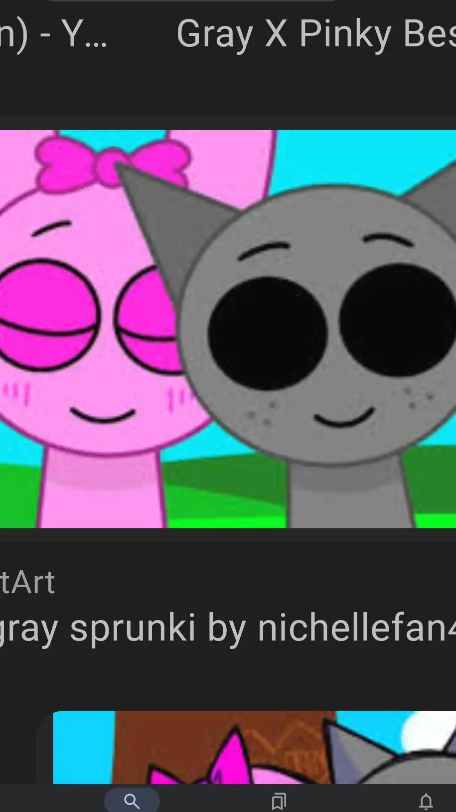 ai character: pinki x grey background