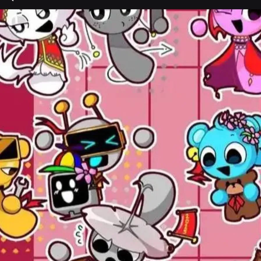 chat with ai character: tu familia sprunki