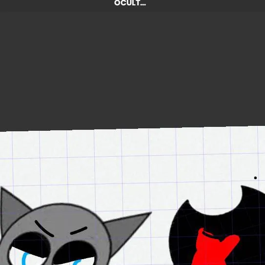 chat with ai character: Bendy vs grey