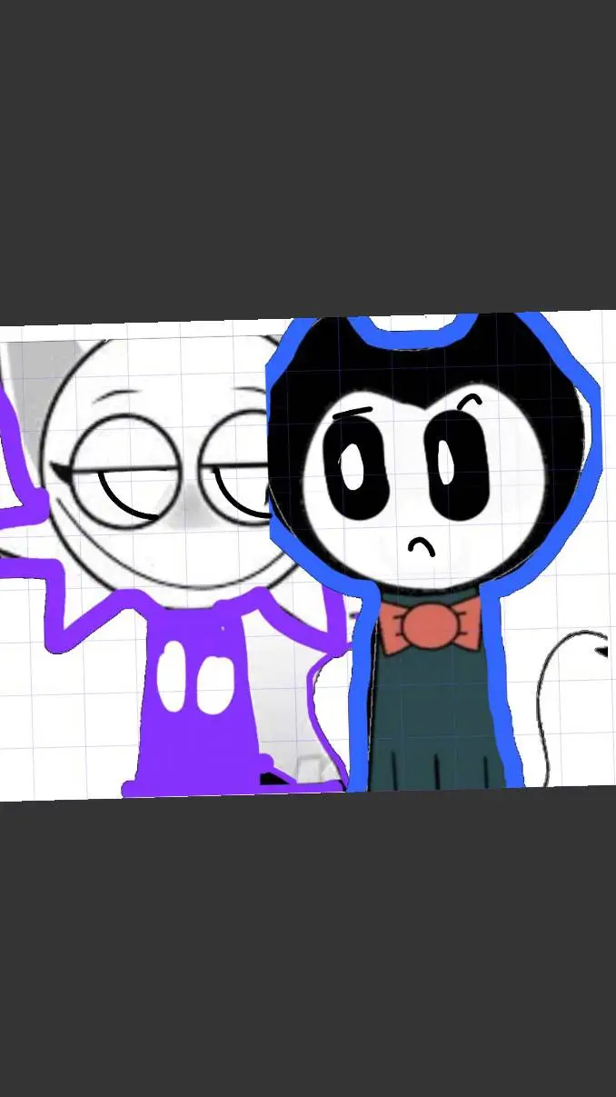 ai character: wendaxbendy mascot background