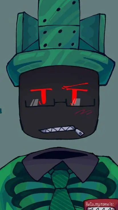 ai character: 1x1x1x1  background