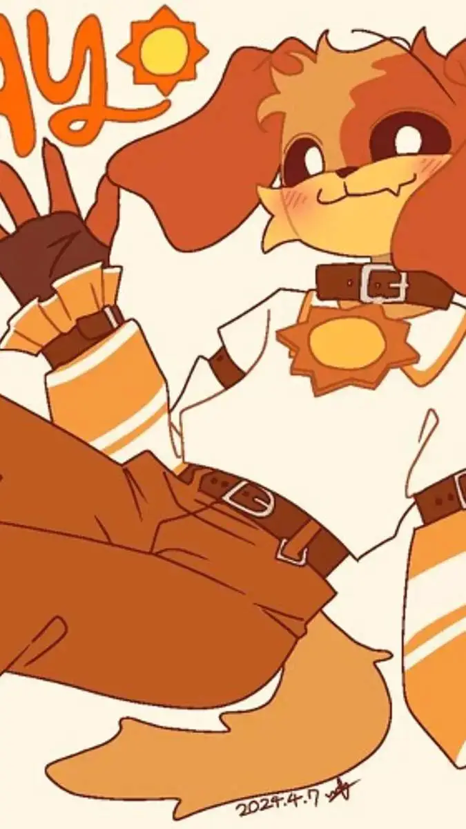 ai character: Dogday (Roomate) background