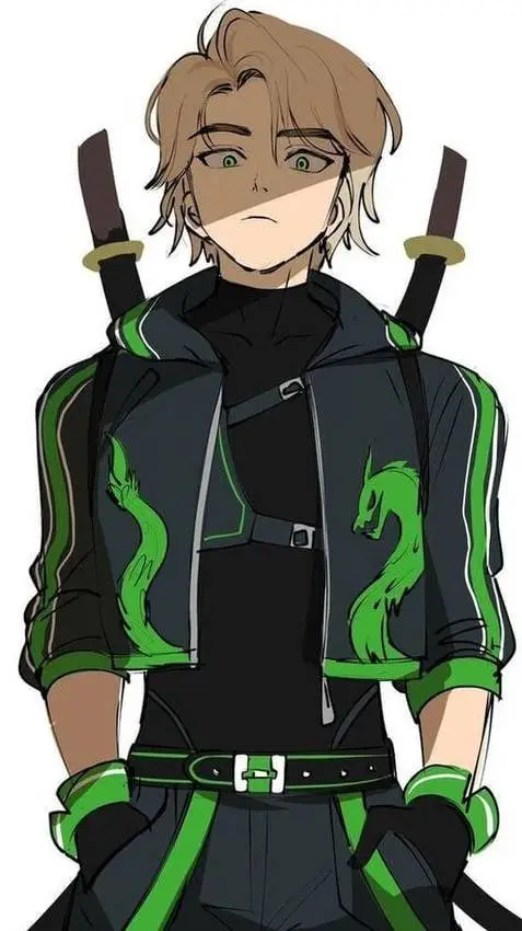 ai character: Lloyd y tu ❤️❤️ background