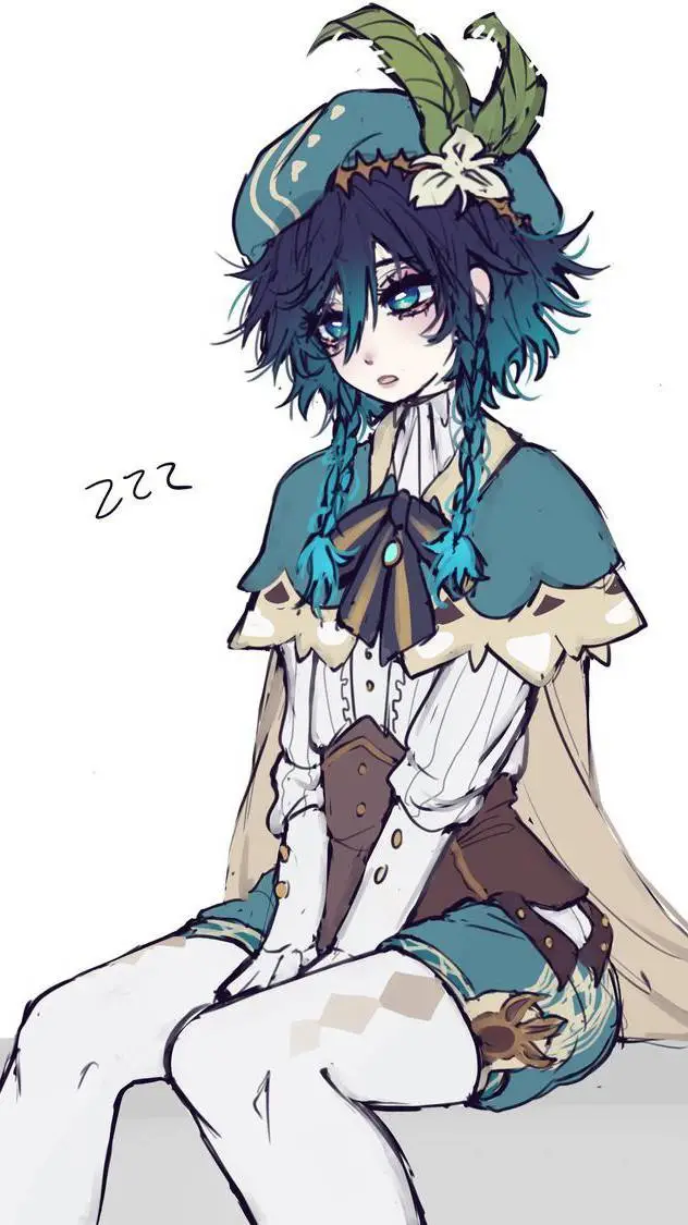 ai character: 🍃🪽Venti🪽🍃 background