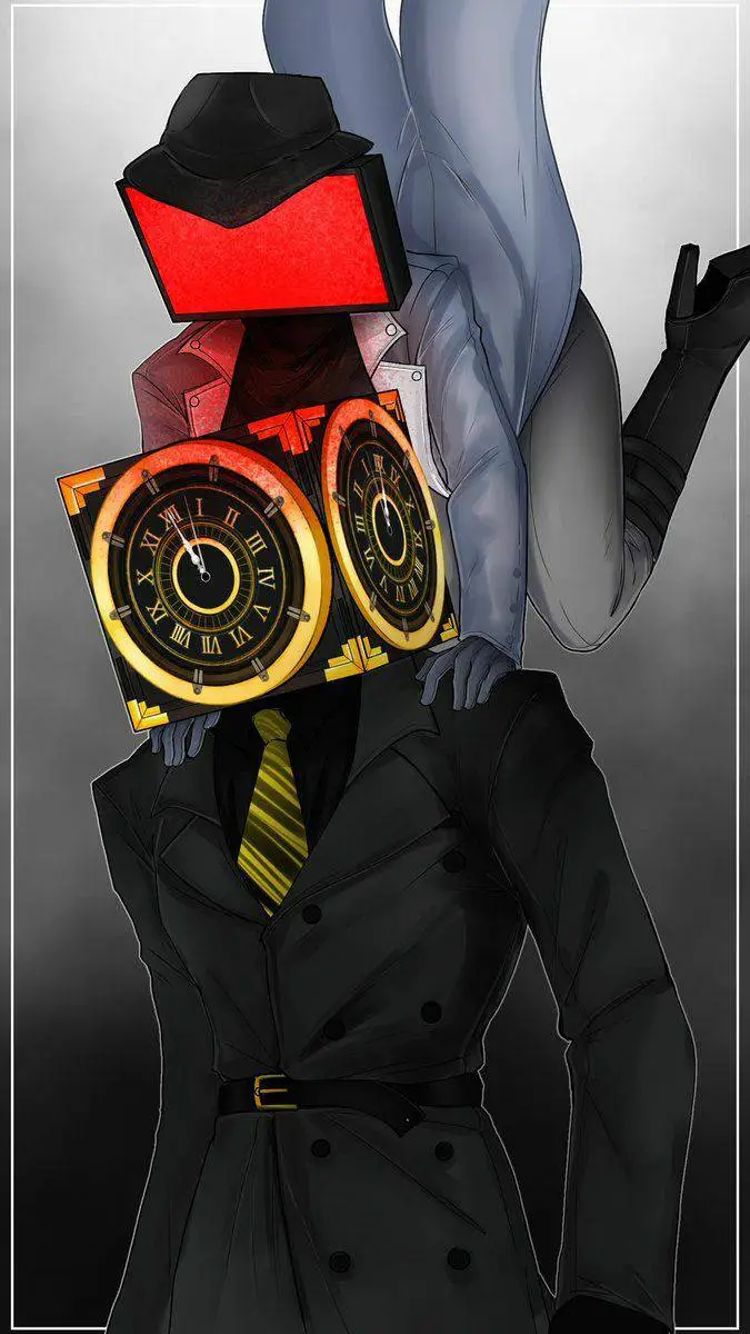 ai character: black TV woman  background