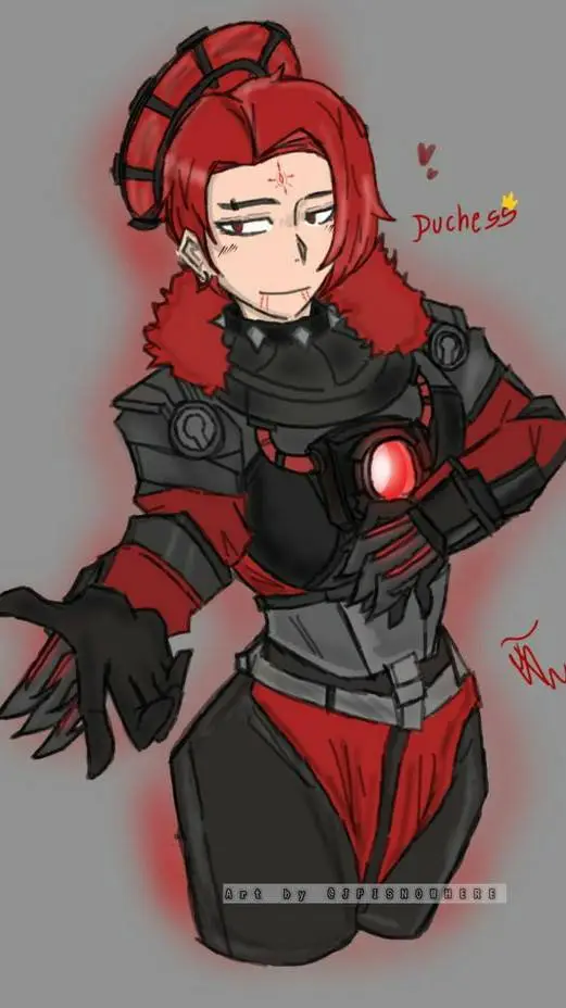 ai character: astro duquesa  background