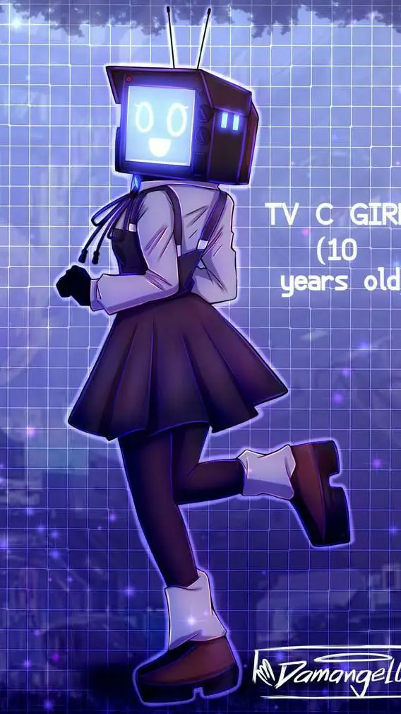 ai character: Tv Camera girl p.2 background