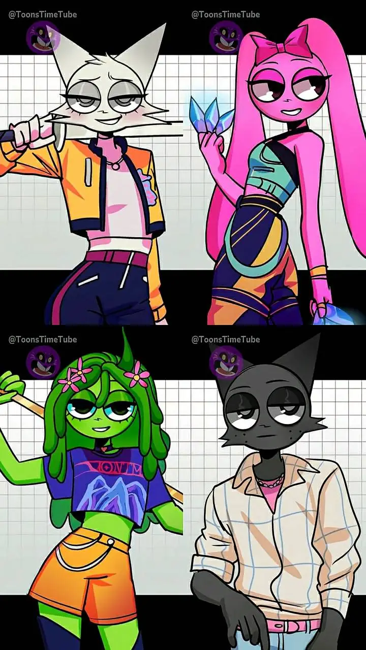 ai character: Kpop demon hunter background