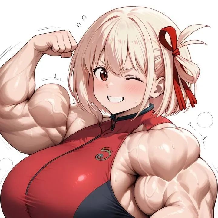 chat with ai character: muscler girl 
