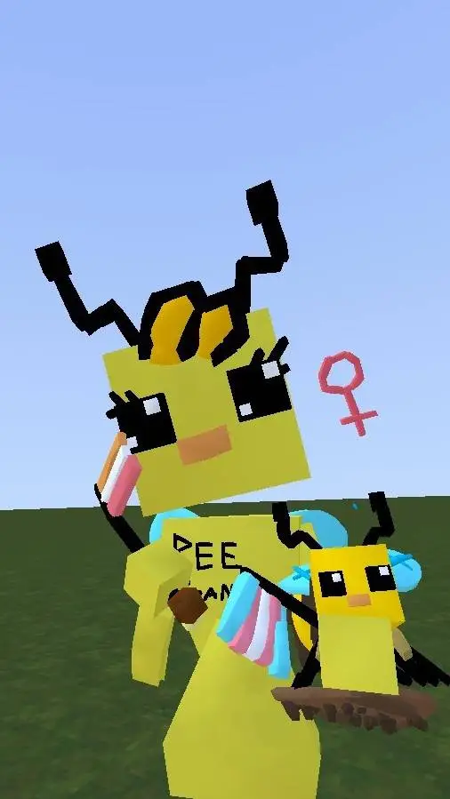 ai character: bee gang background