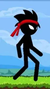 ai character: Stickman background