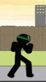ai character: Stickman (Anger) background