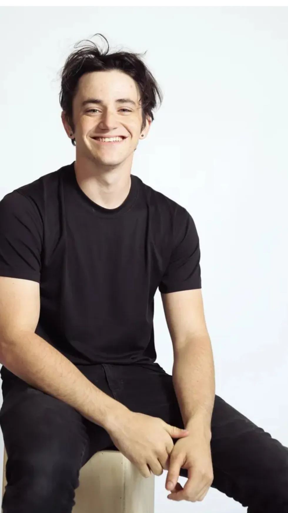 ai character: Kyle Godfrey  background