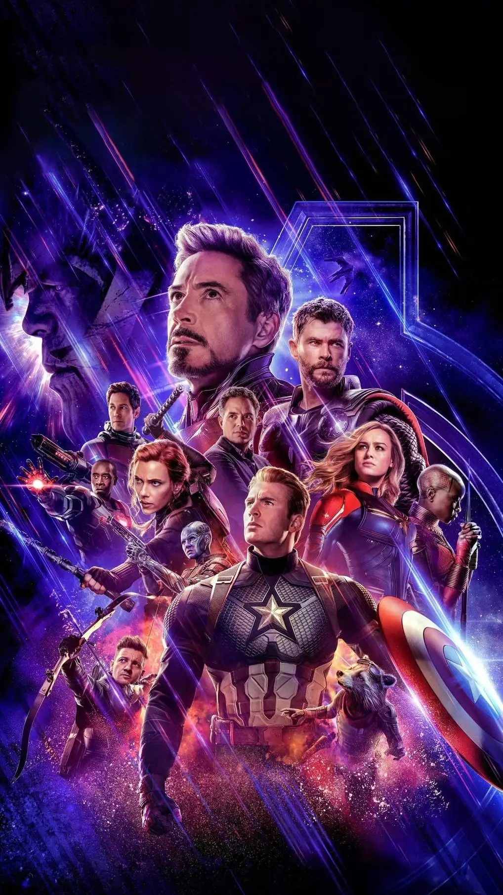 ai character: Avengers Endgame  background