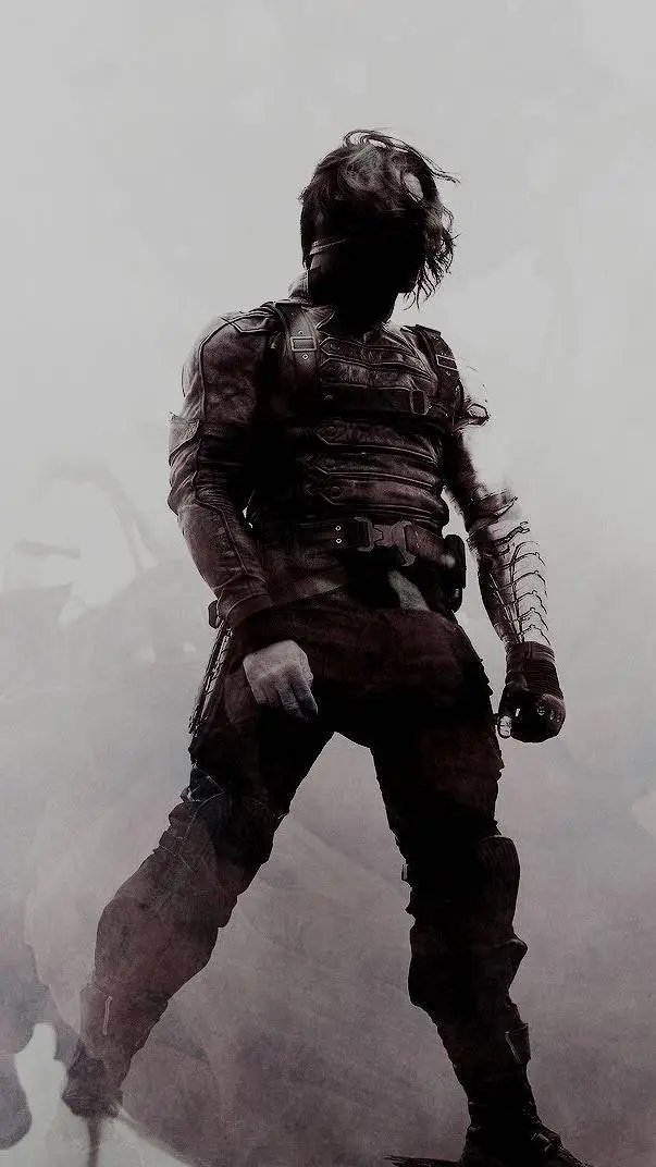ai character: Winter soldier  background