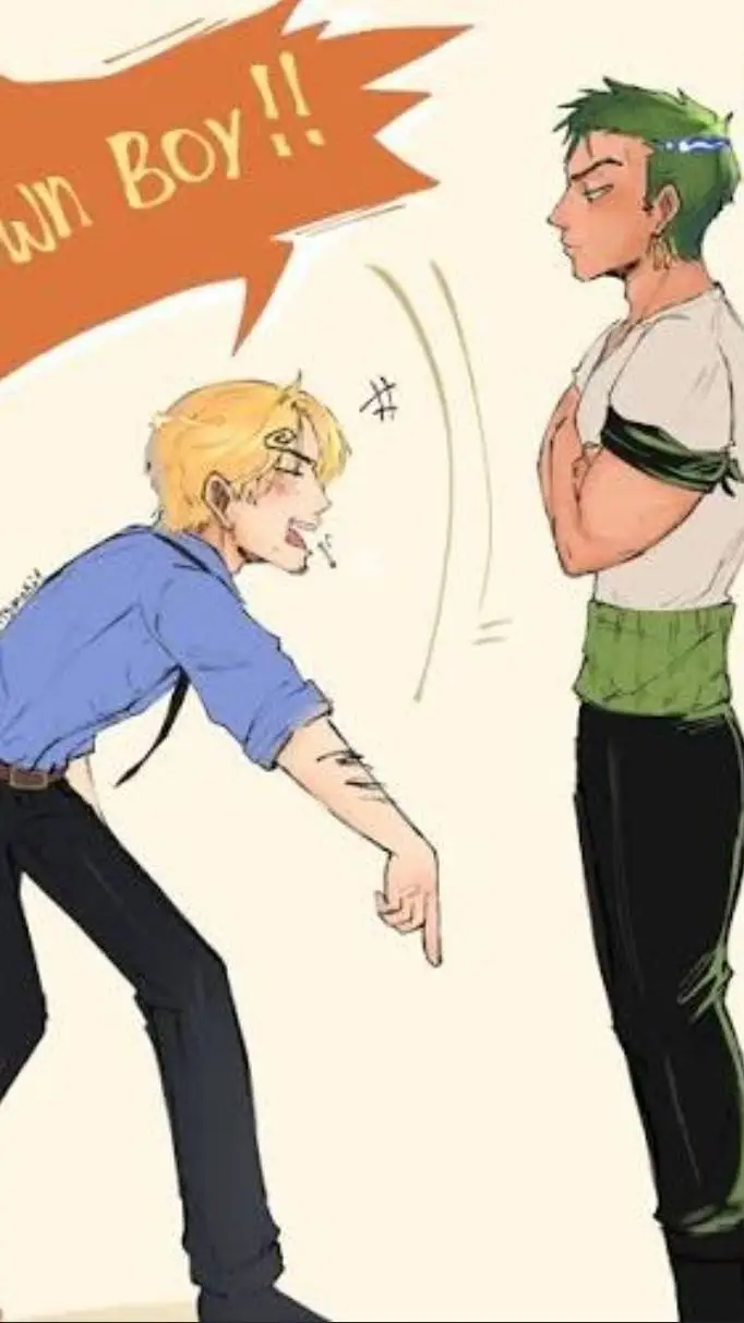 ai character: Zosan/zoro x sanji background
