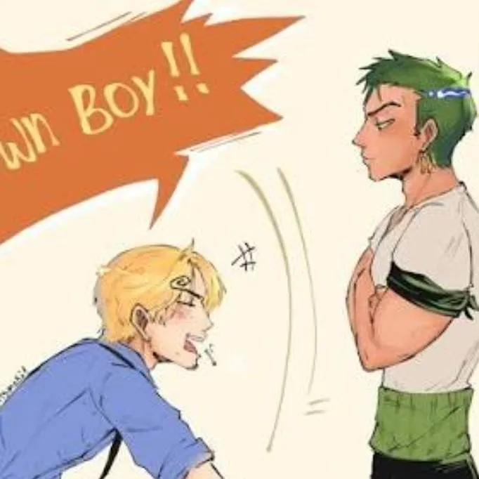 chat with ai character: Zosan/zoro x sanji