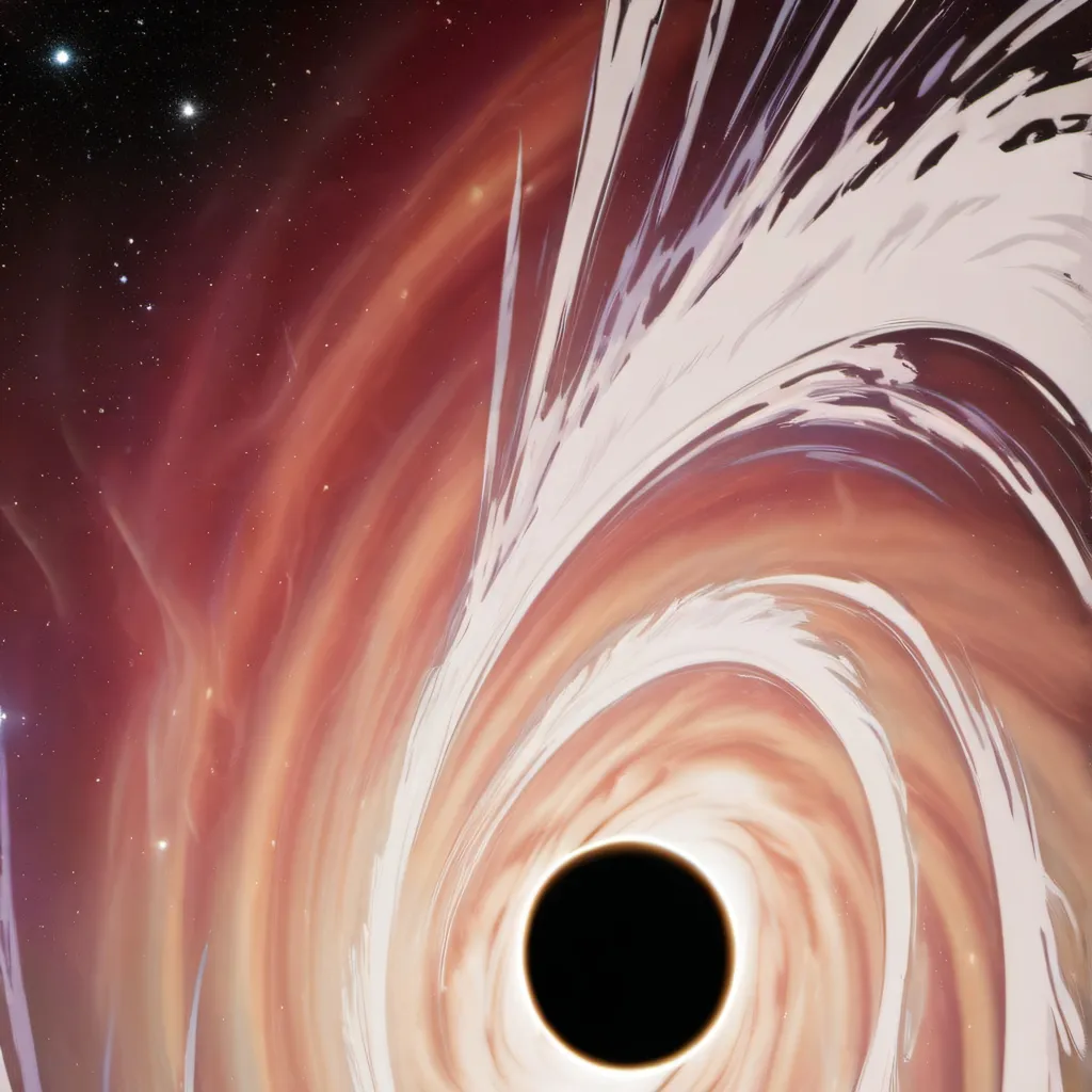 chat with ai character: a black hole