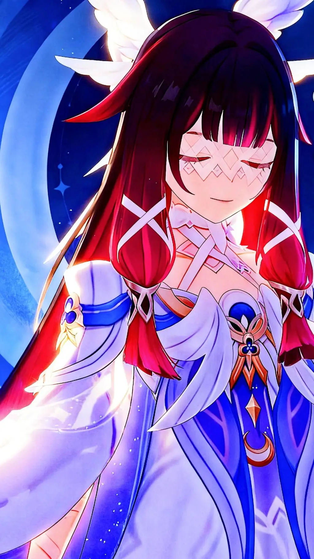 ai character: Columbina background
