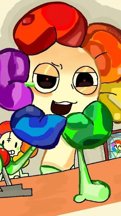 ai character: Dandy's town background