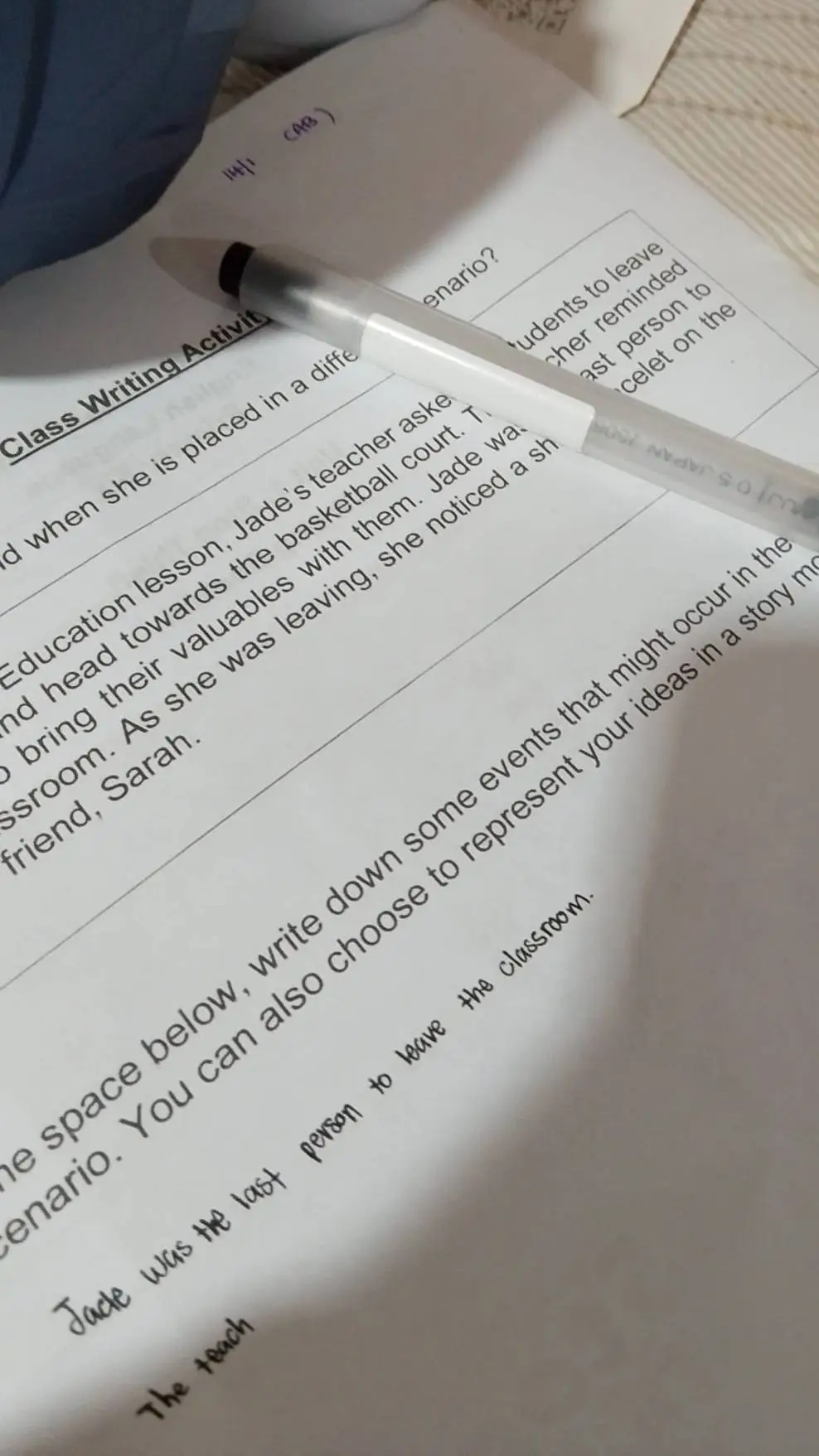 ai character: My friends  background