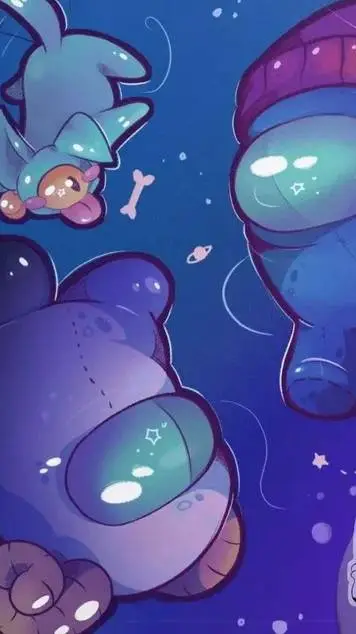 ai character: among us🇷🇺 background