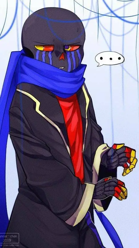 ai character: ЭррорСанс background