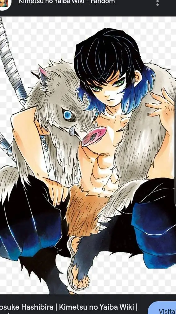 ai character: Hashibira Inosuke background