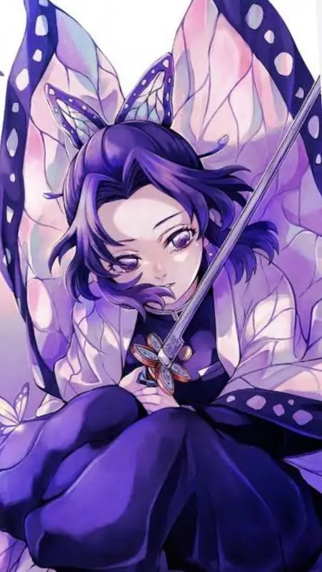 ai character: Shinobu kocho background