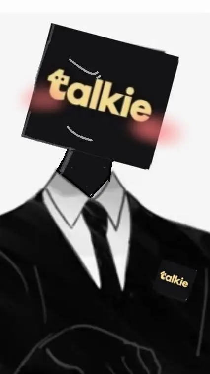 ai character: talking  background