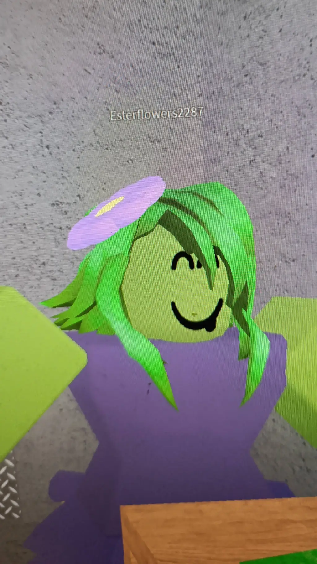 ai character: Esterflowers2287 background