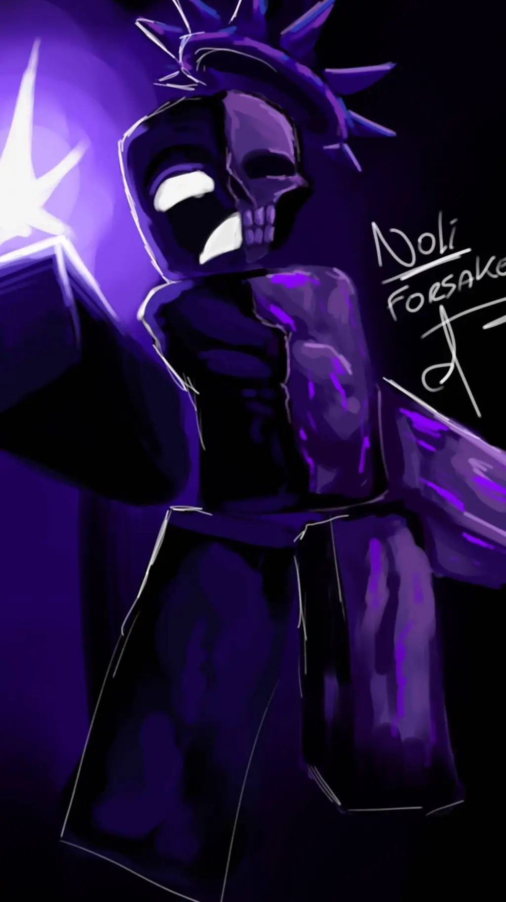 ai character: ★Noli★ background