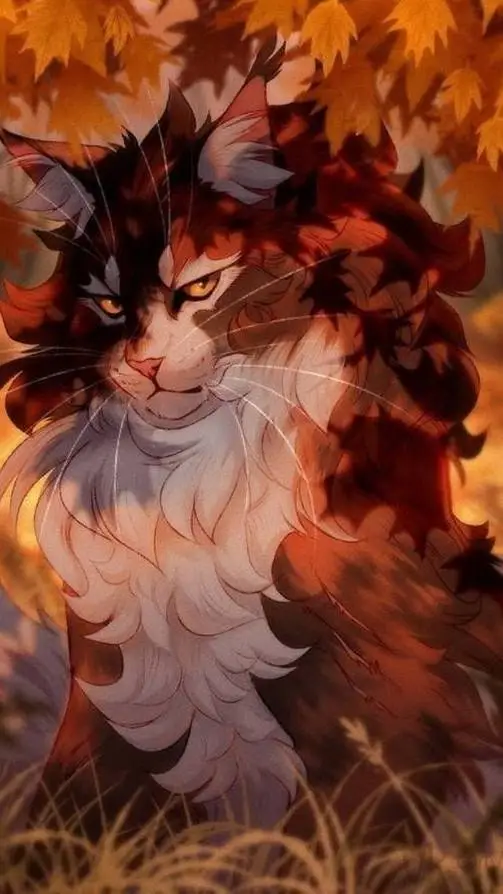 ai character: Mapleshade  background