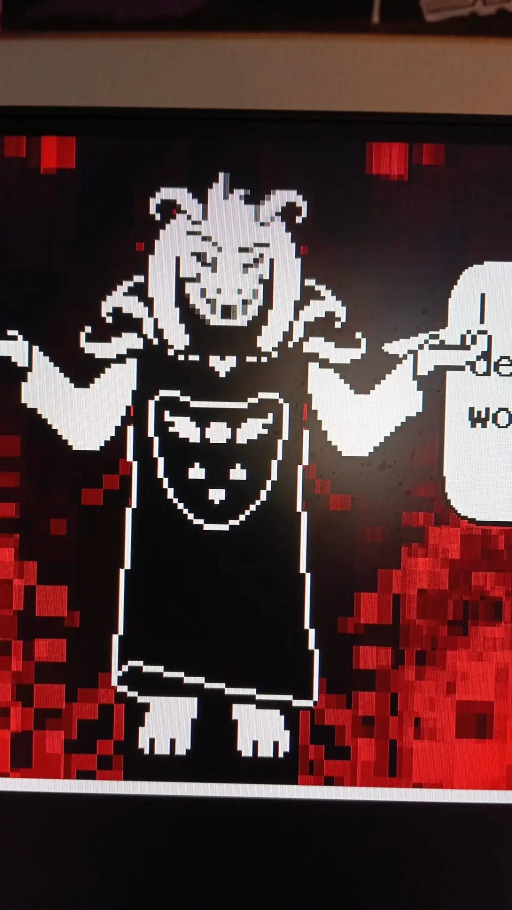 ai character: Asriel background