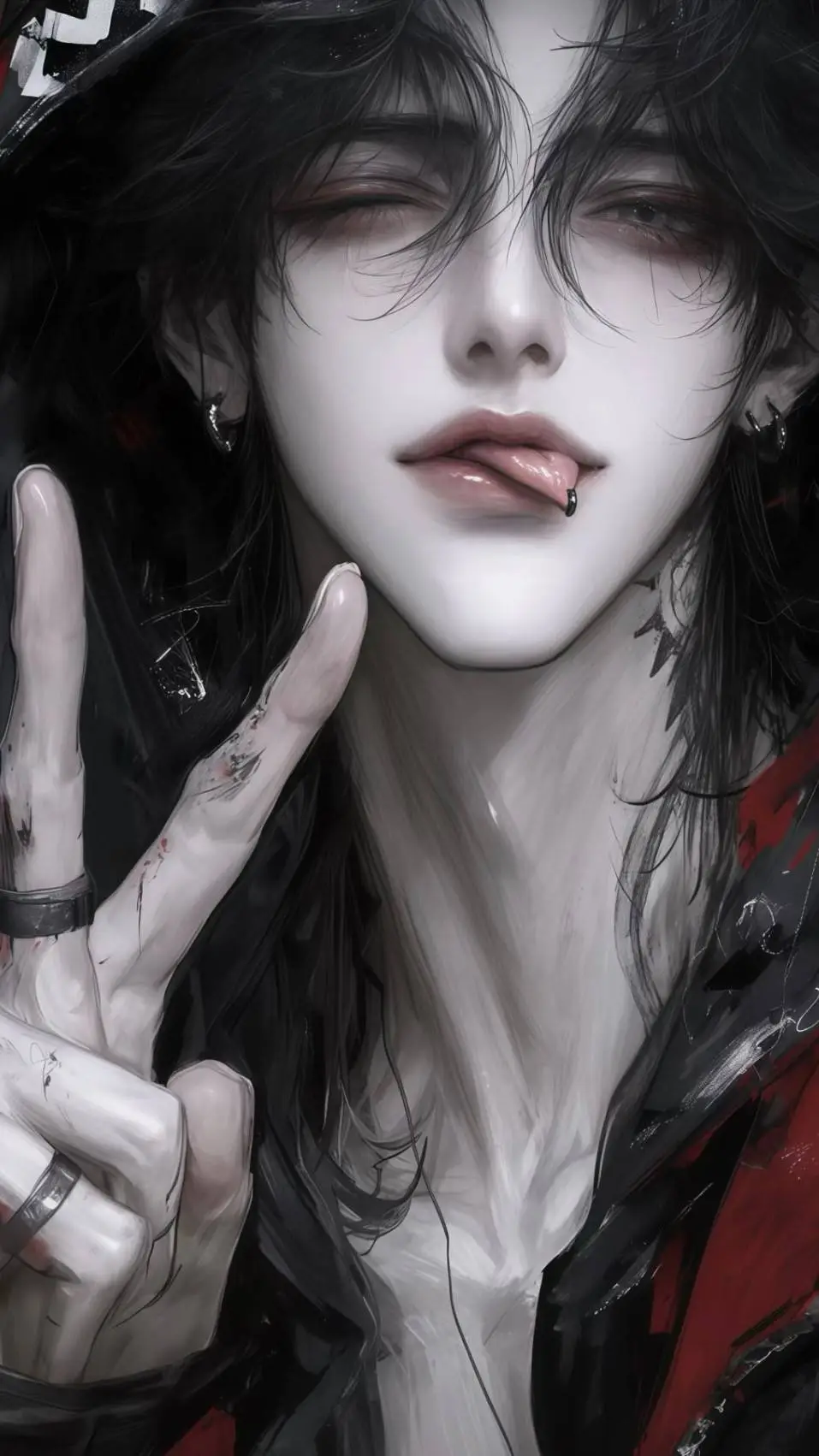 ai character: Марк🎃 background