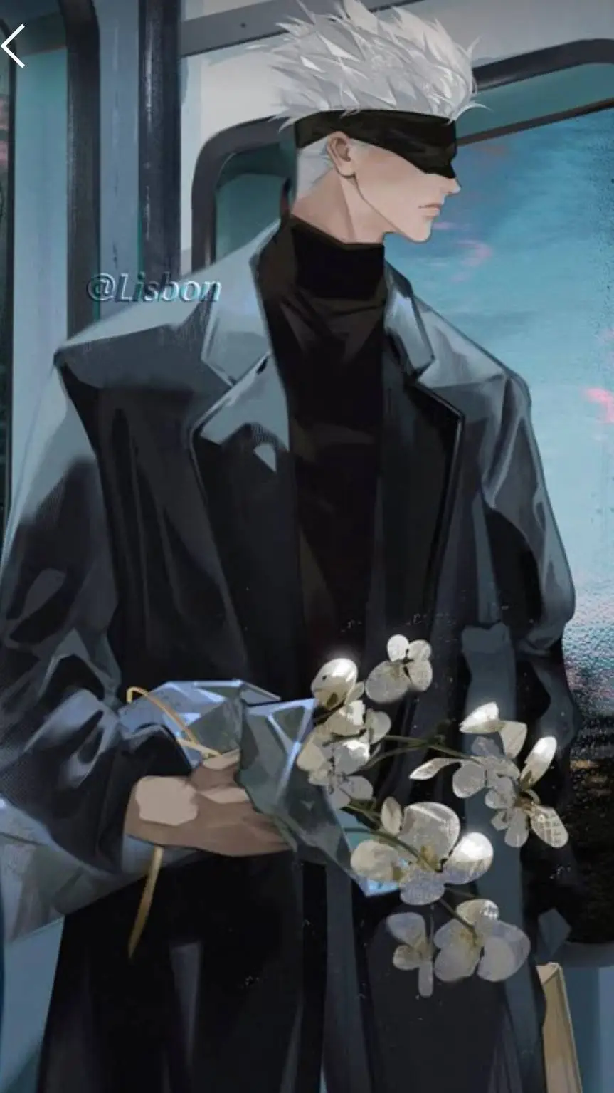 ai character: Jjk dia san valen background