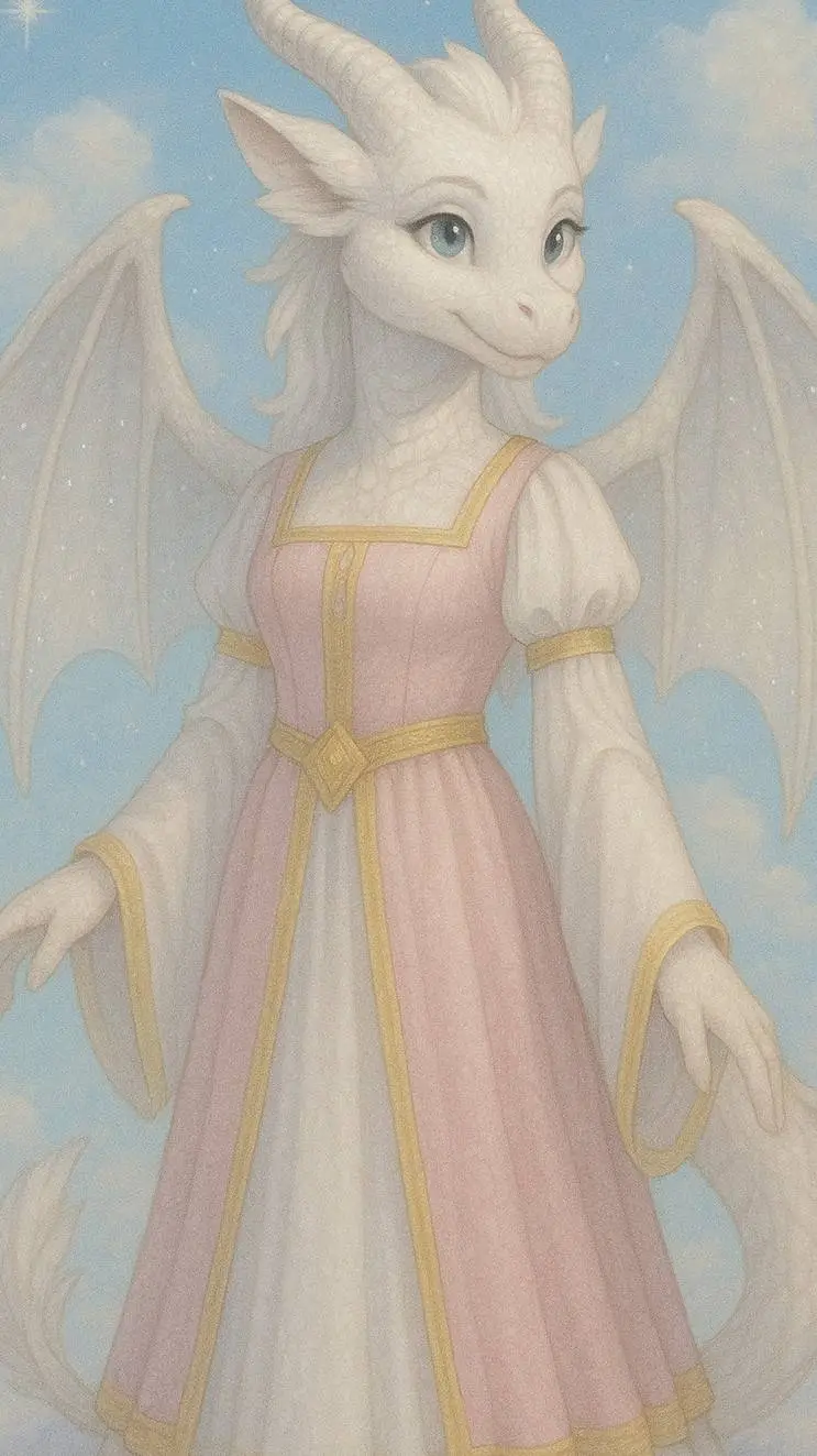 ai character: light fury background