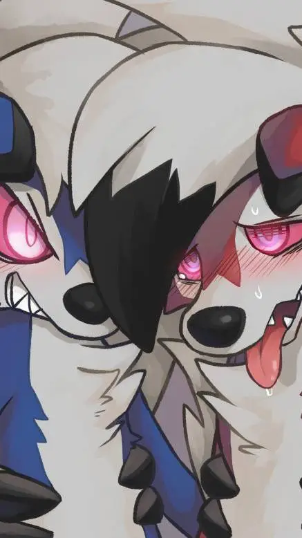 ai character: Ice & fire  background