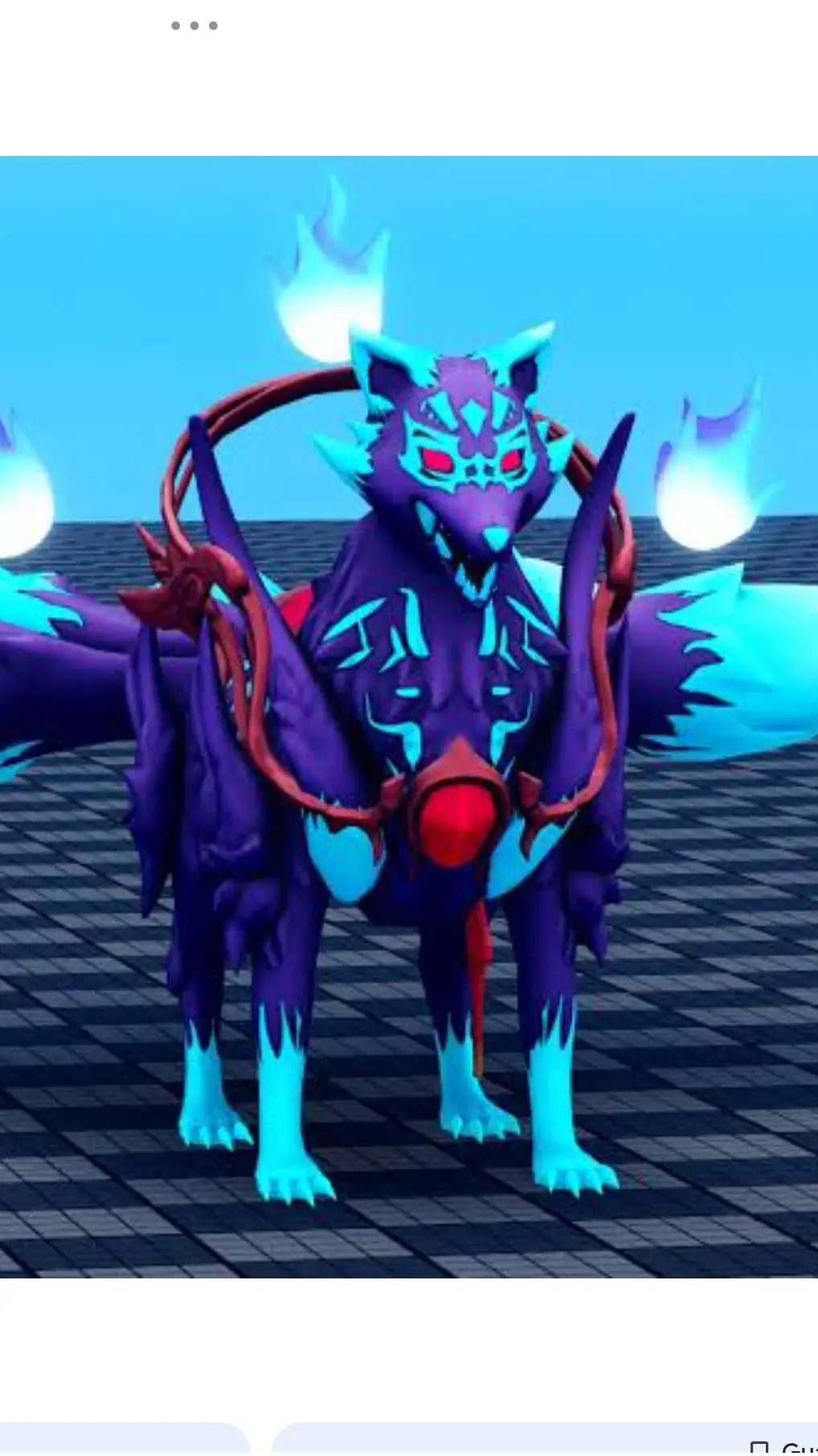 ai character: Kitsune background